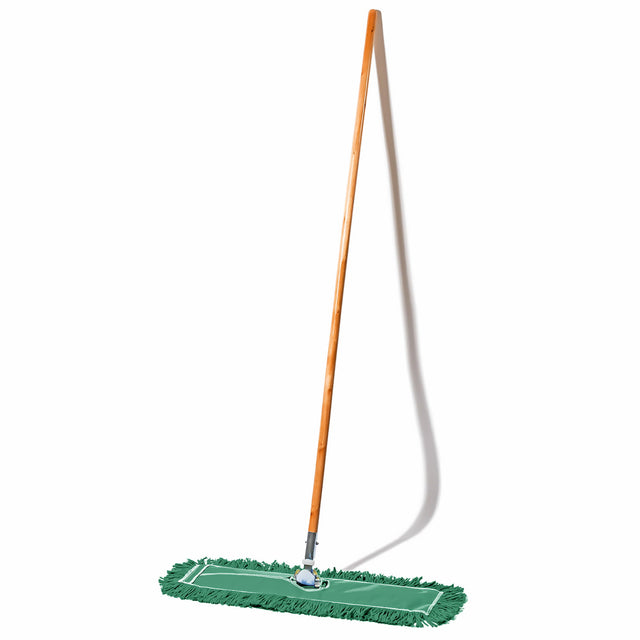 Pro Color Dust Mop - Wood Handle