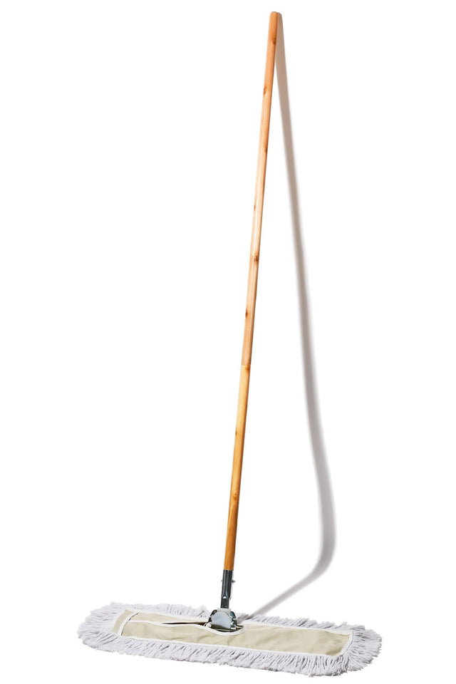 Cotton Dust Mop - Wood Handle