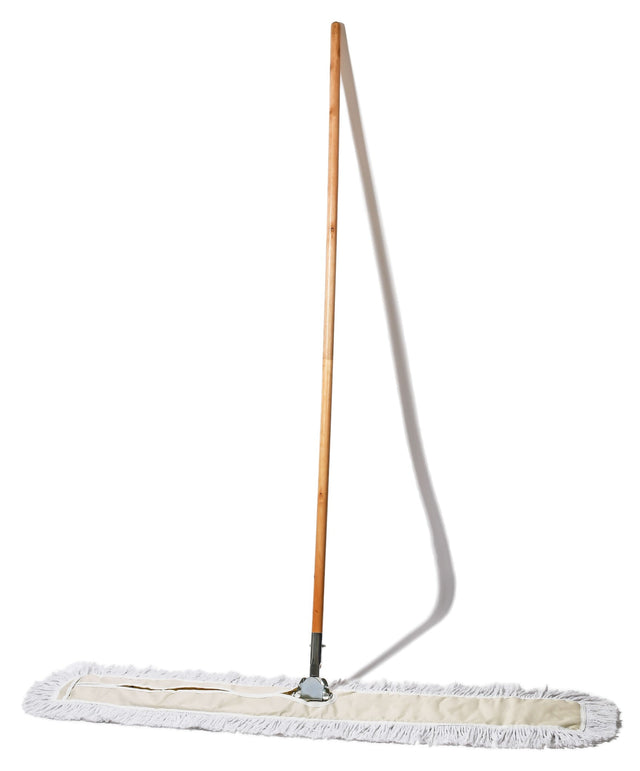 Cotton Dust Mop - Wood Handle