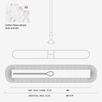 Cotton Dust Mop - Wood Handle
