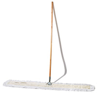 Cotton Dust Mop - Wood Handle