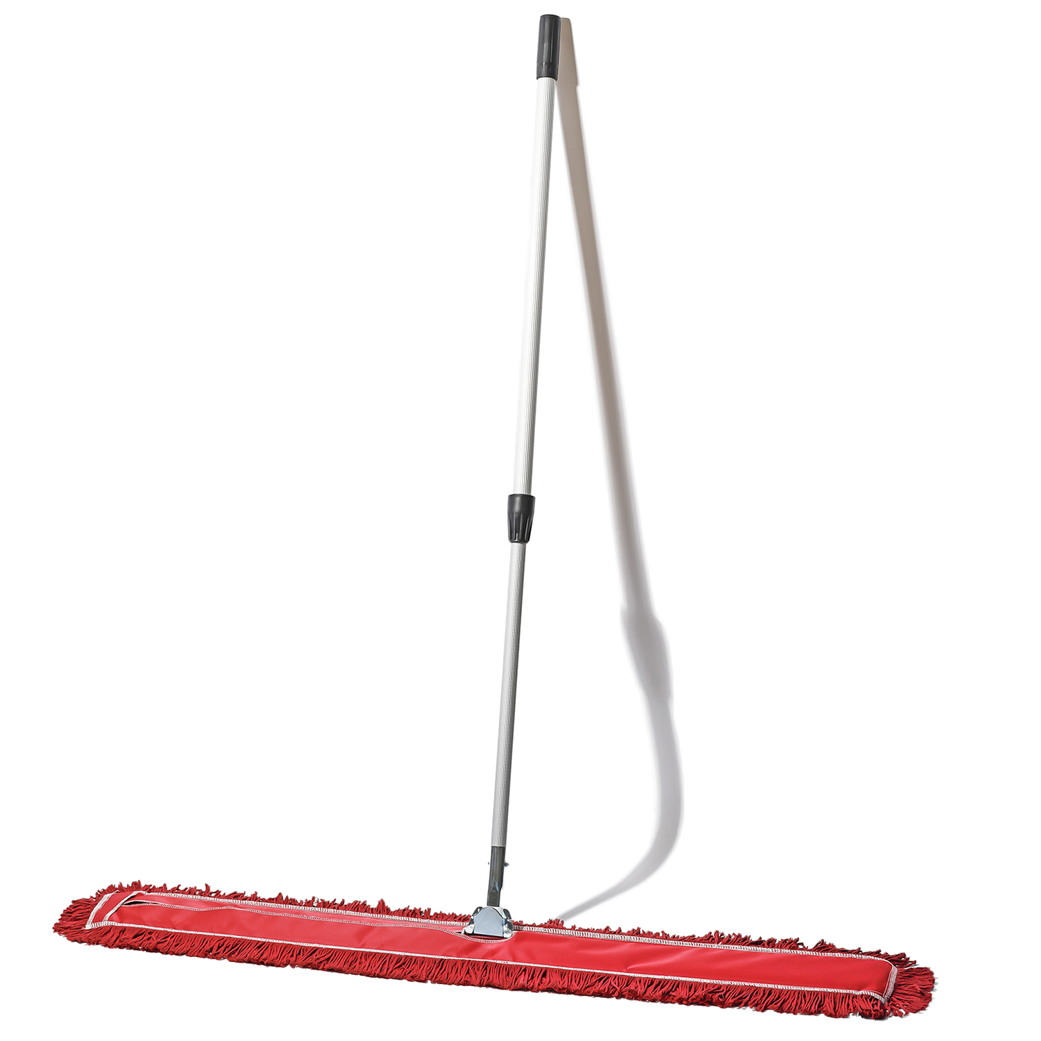 Tidy Tools 48 inch Dust Mop Kit Extendable Handle, Red